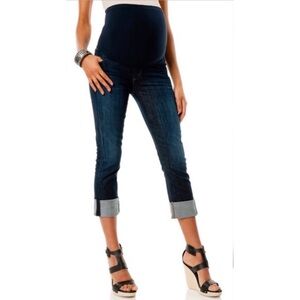 NWT Citizens of Humanity‎ Maternity Dani Cropped Straight Leg Jeans Size 29